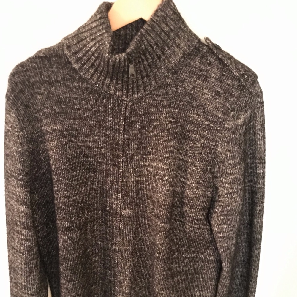 Banana Republic zip up sweater.